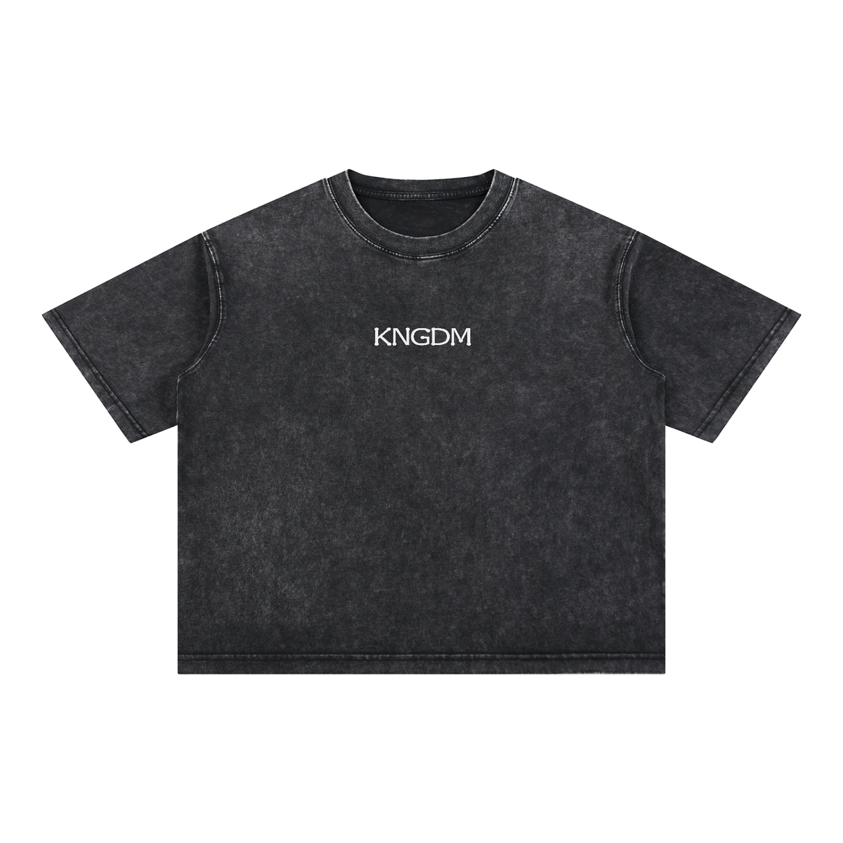 Embroidered Box KNGDM Tee