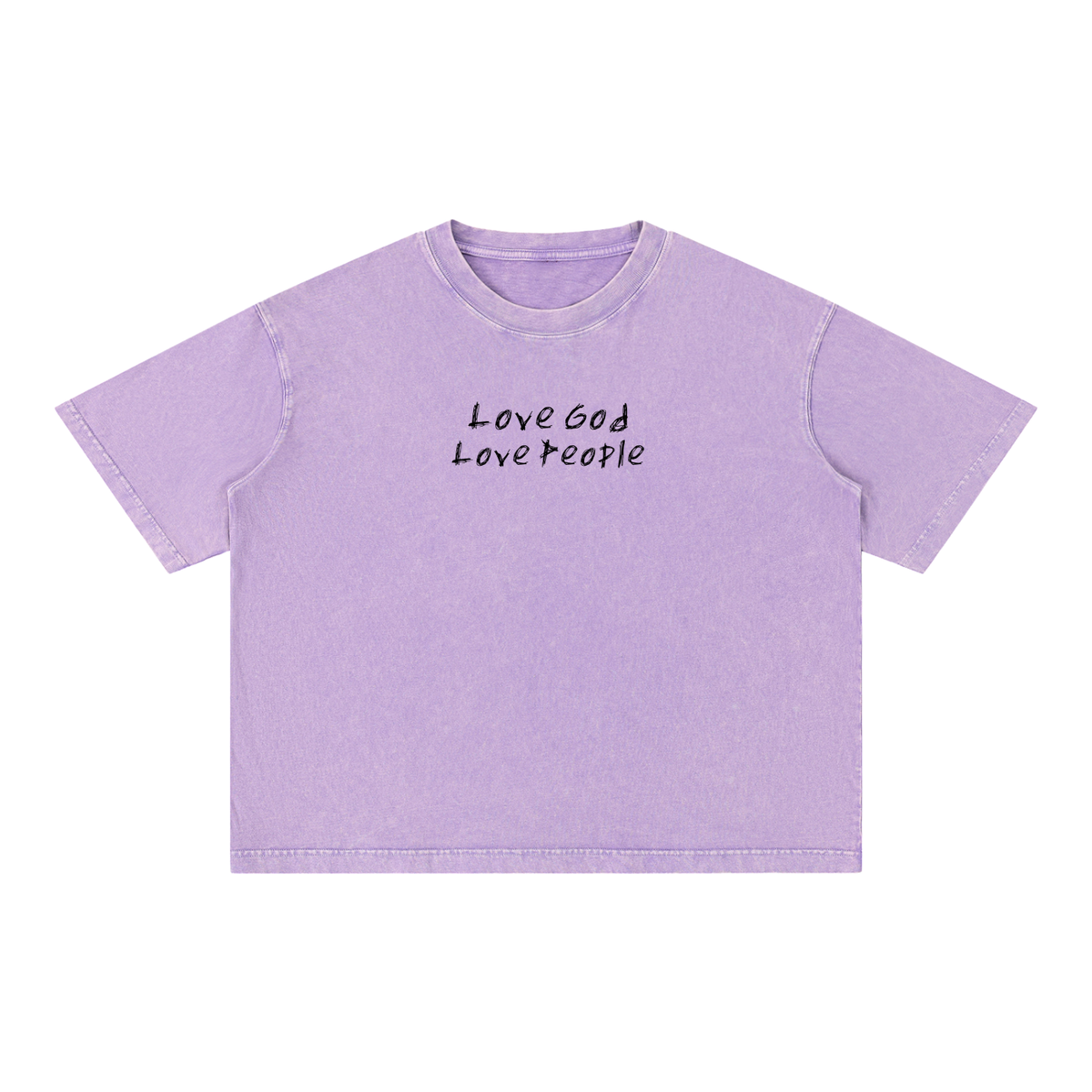 Love God, Love People Boxy Tee