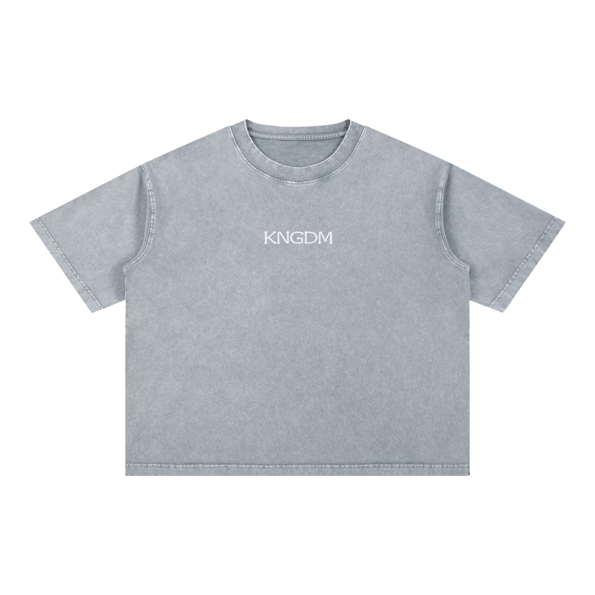 Embroidered Box KNGDM Tee